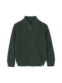 Strickjacke mit Stehkragen für Jungen