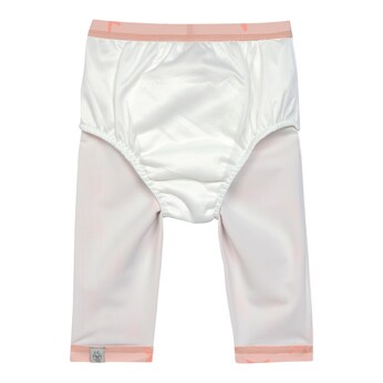 Capri-Schwimmleggings mit Windeleinsatz und UV-Schutz Seesterne
