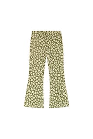 Leggings flared all over print