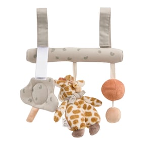 JoyLife Lot 5 Sangles Jouets Bébé Silicone Alimentaire – Attache Tétine Poussette Chaise Haute Berceau Réglable