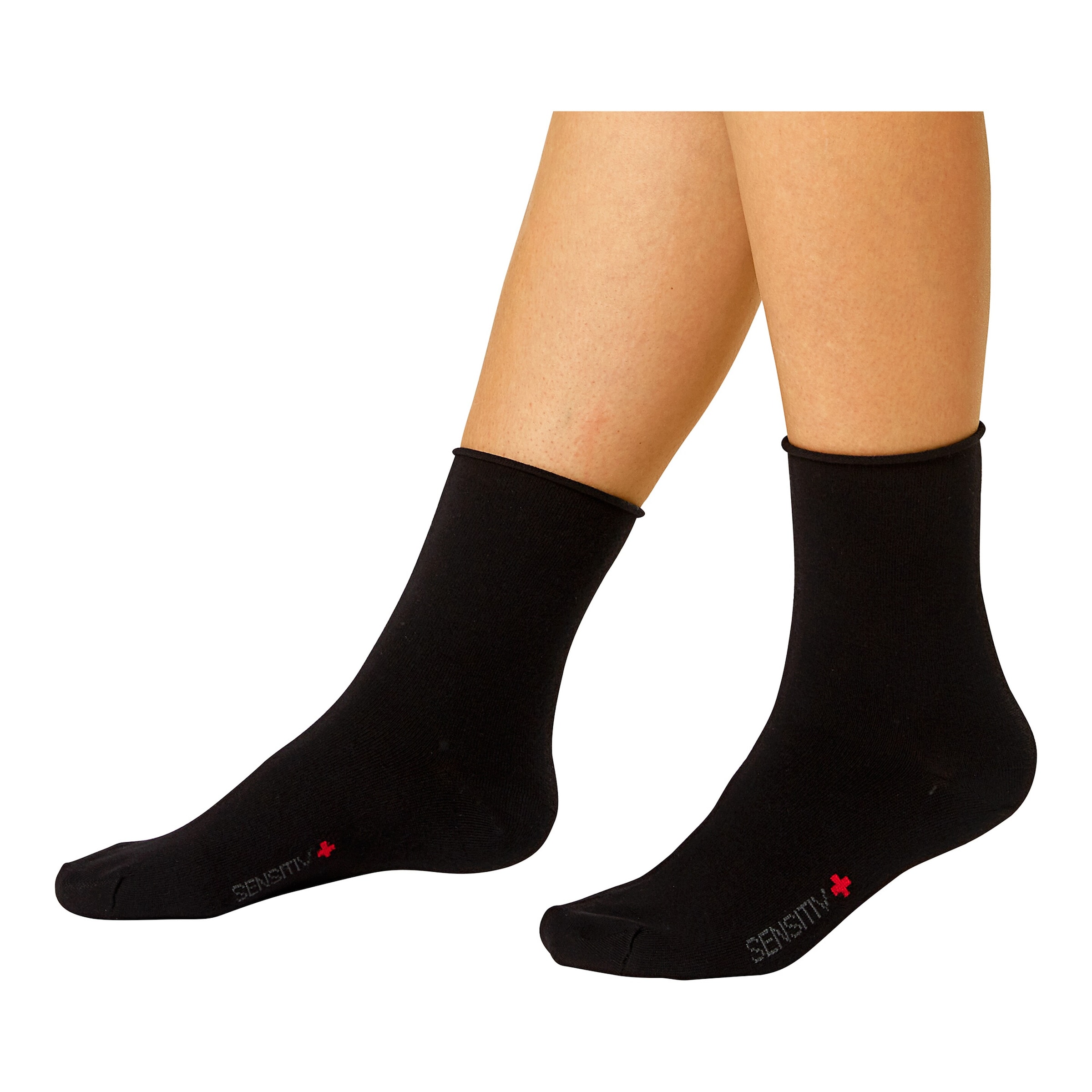 FUSSGUT Sensitiv-Socken schwarz