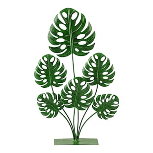 Metalen deco-plant “Monstera”