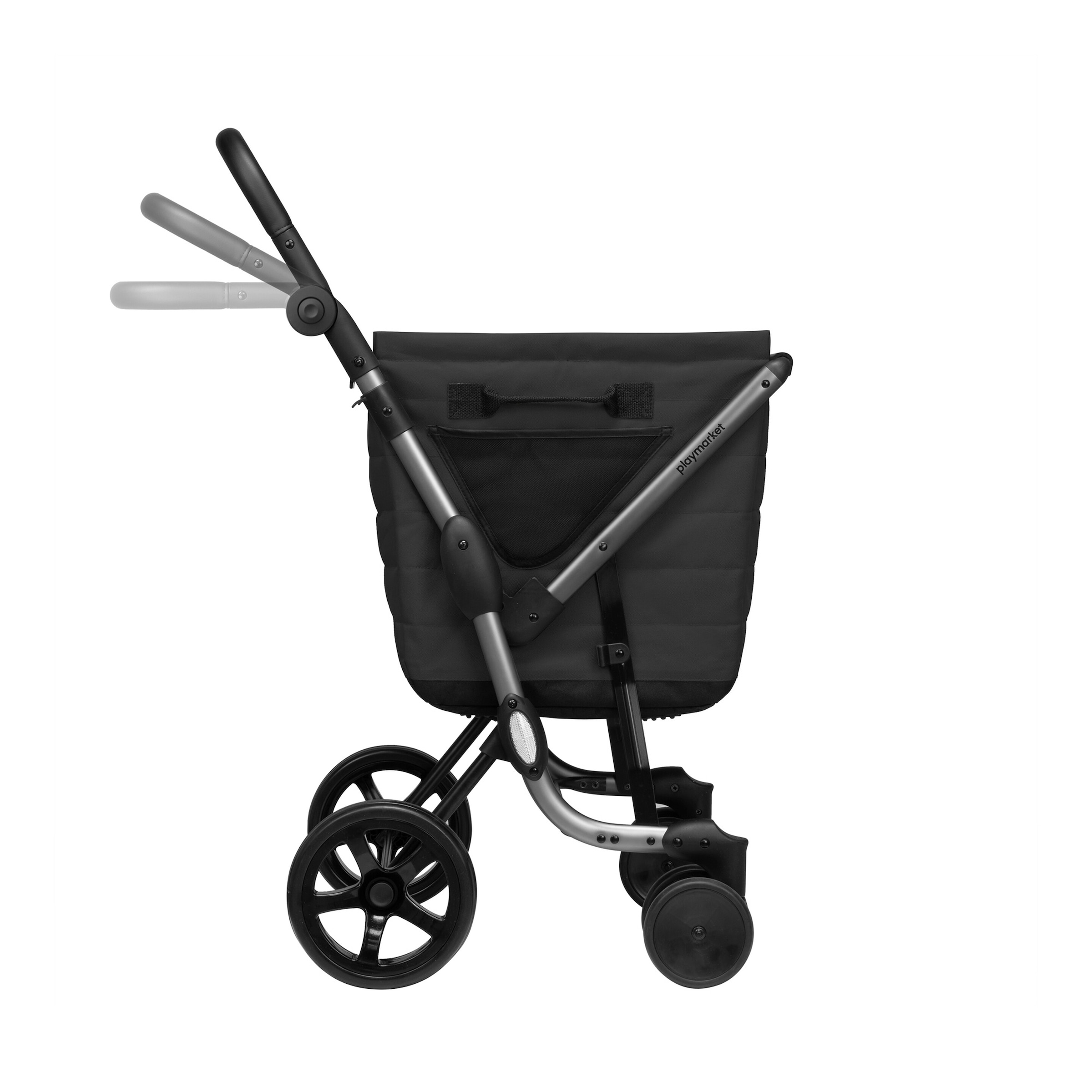 Einkaufstrolley "We Go Premium“, schwarz