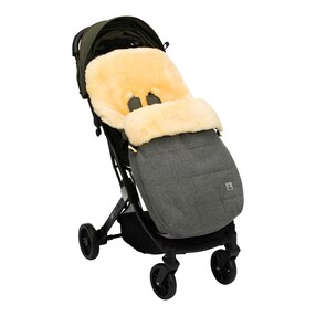 Winterfußsack Lammfell Lille Wool für Kinderwagen, Buggy