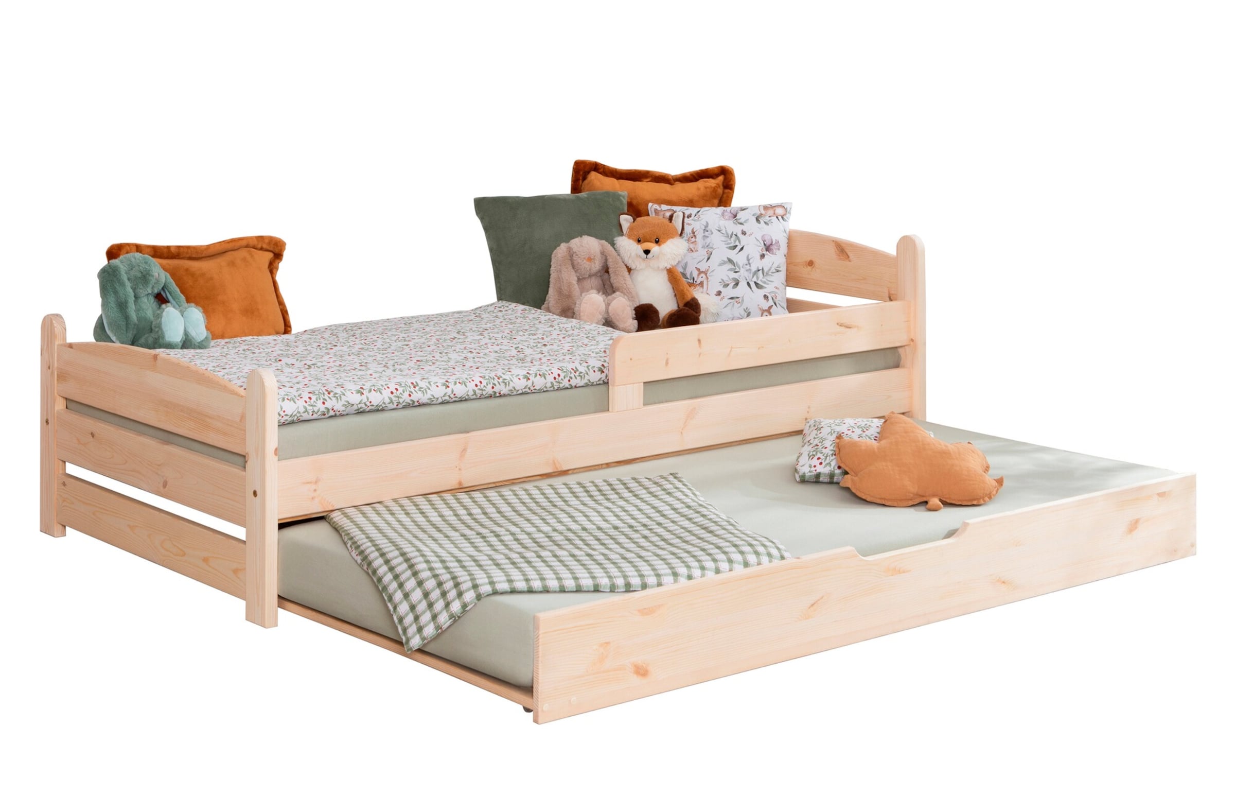 Ticaa Einzelbett „Mello“, Kinderbett, Jugendbett, Schlafzimmer, Kinderzimmer
