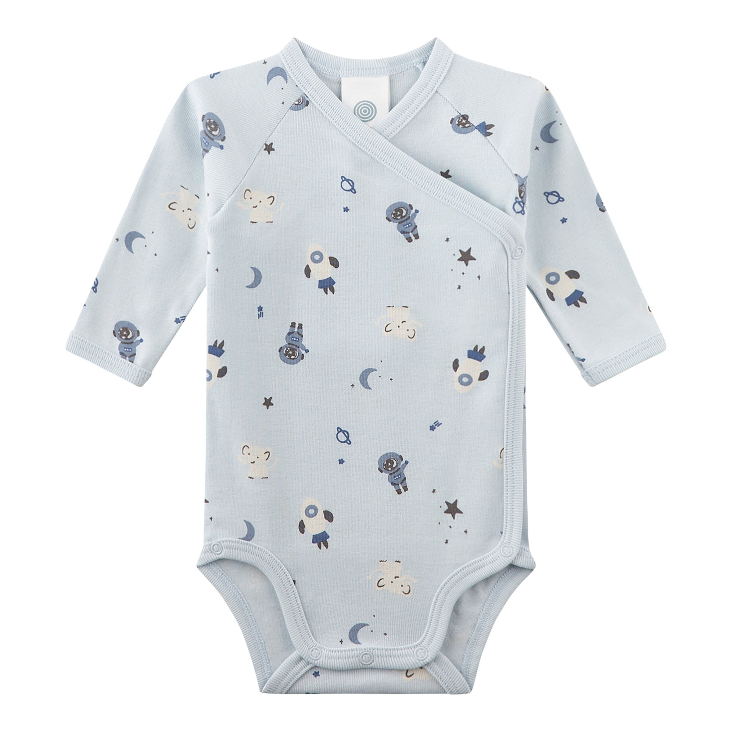 Sanetta Wickelbody langarm Weltall