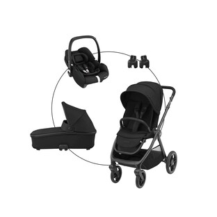 Poussette combinée 3 en 1 Oxford avec coque-auto CabrioFix i-Size