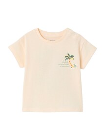T-Shirt Jungen Baby Bio-Baumwolle mit Print