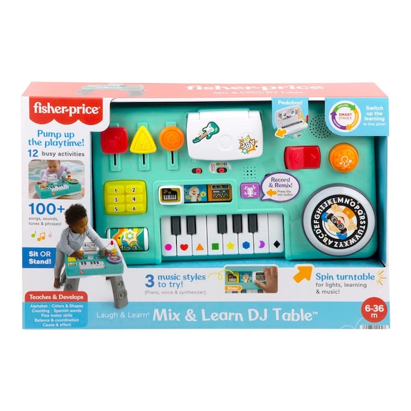 baby-walz Spieltisch DJ | - Fisher-Price Lernspaß