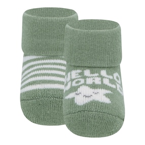 Lot de 2 paires de chaussettes bébé Hello World