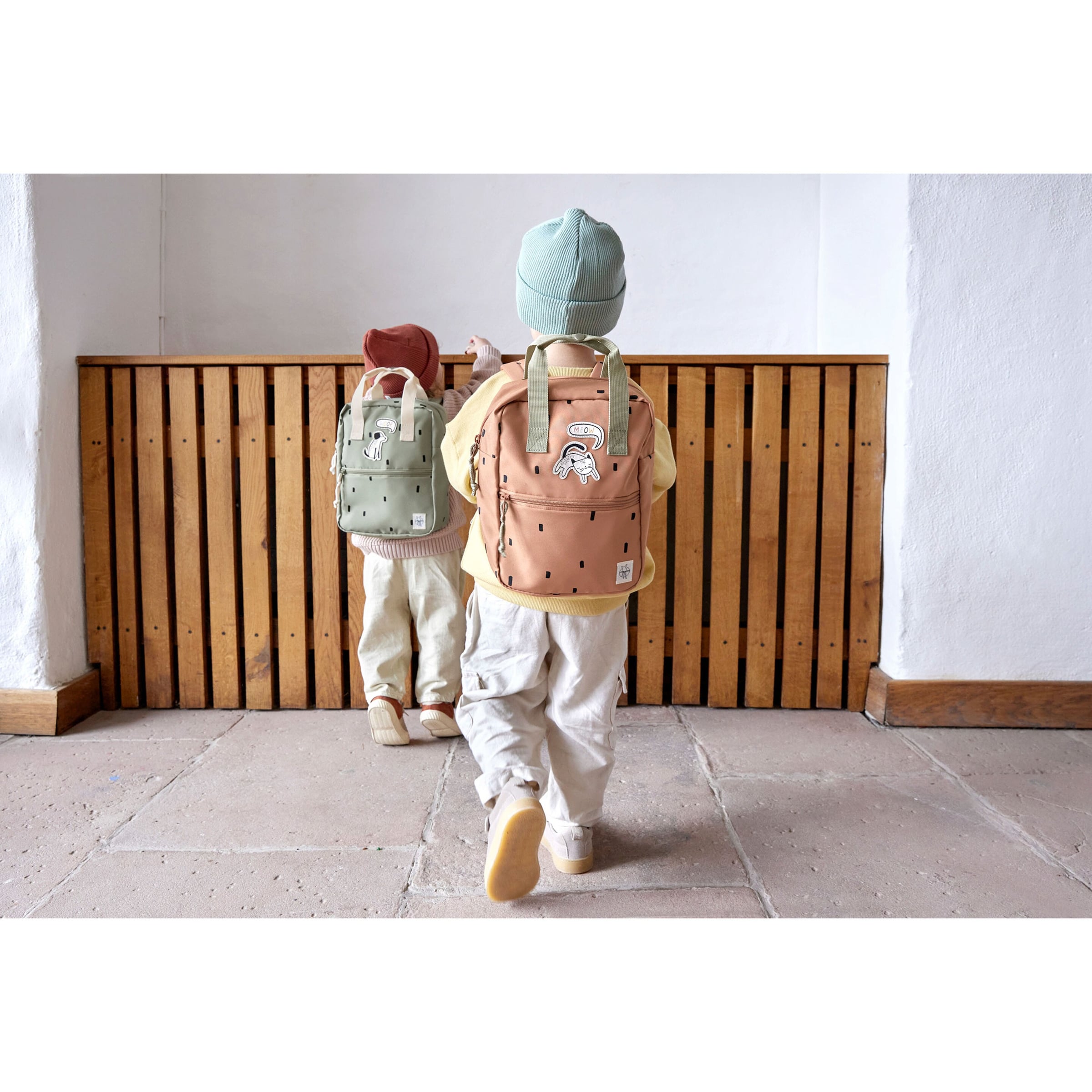 Kindergartenrucksack Mini Square Happy Prints