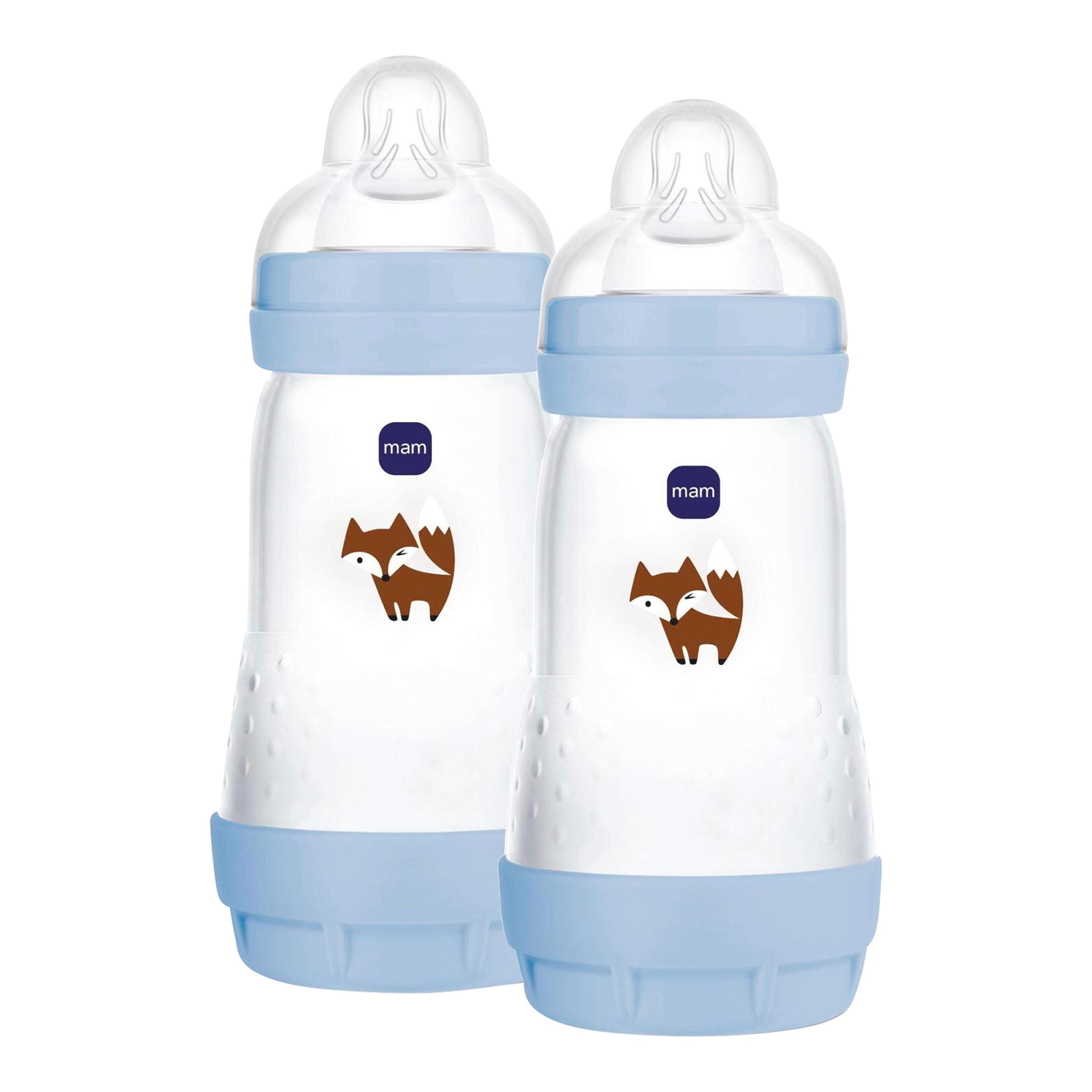 Mam 2er-Pack Babyflaschen Easy Active, Weithals, 270 ml, ab 0M