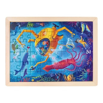 Puzzle Rette den Ozean 48 Teile