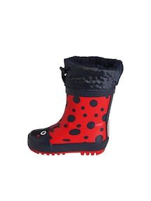 Warme Baby Gummistiefel Marienkäfer