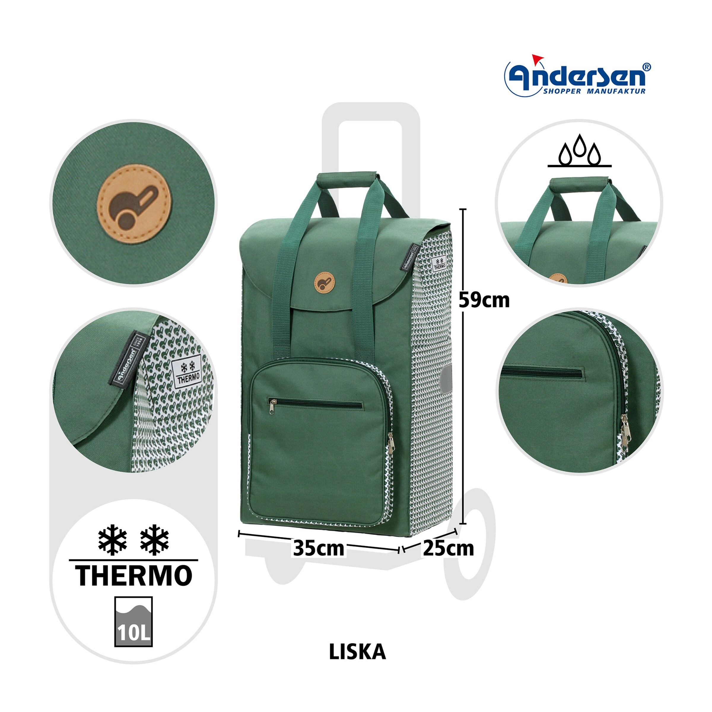 Einkaufstrolley Quattro Shopper Lisak