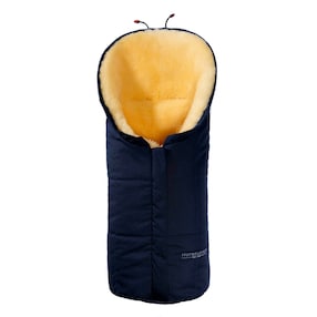 Kinderwagen Lammfell-Fußsack für Babywanne Eskimo