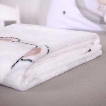 Babydecke Microfaserflausch 75x100 cm 