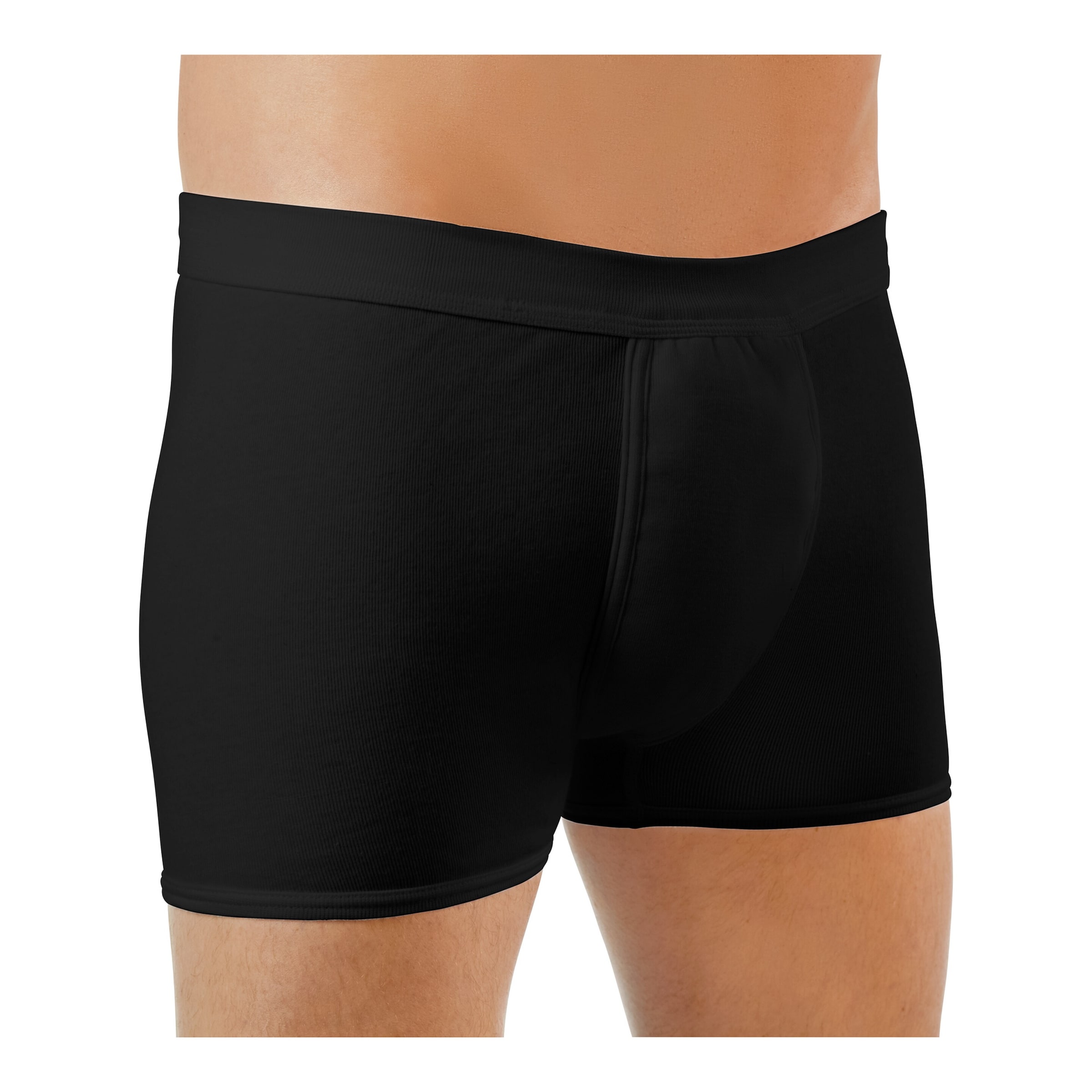 Inkontinenzhose Herren, leicht/mittel schwarz M