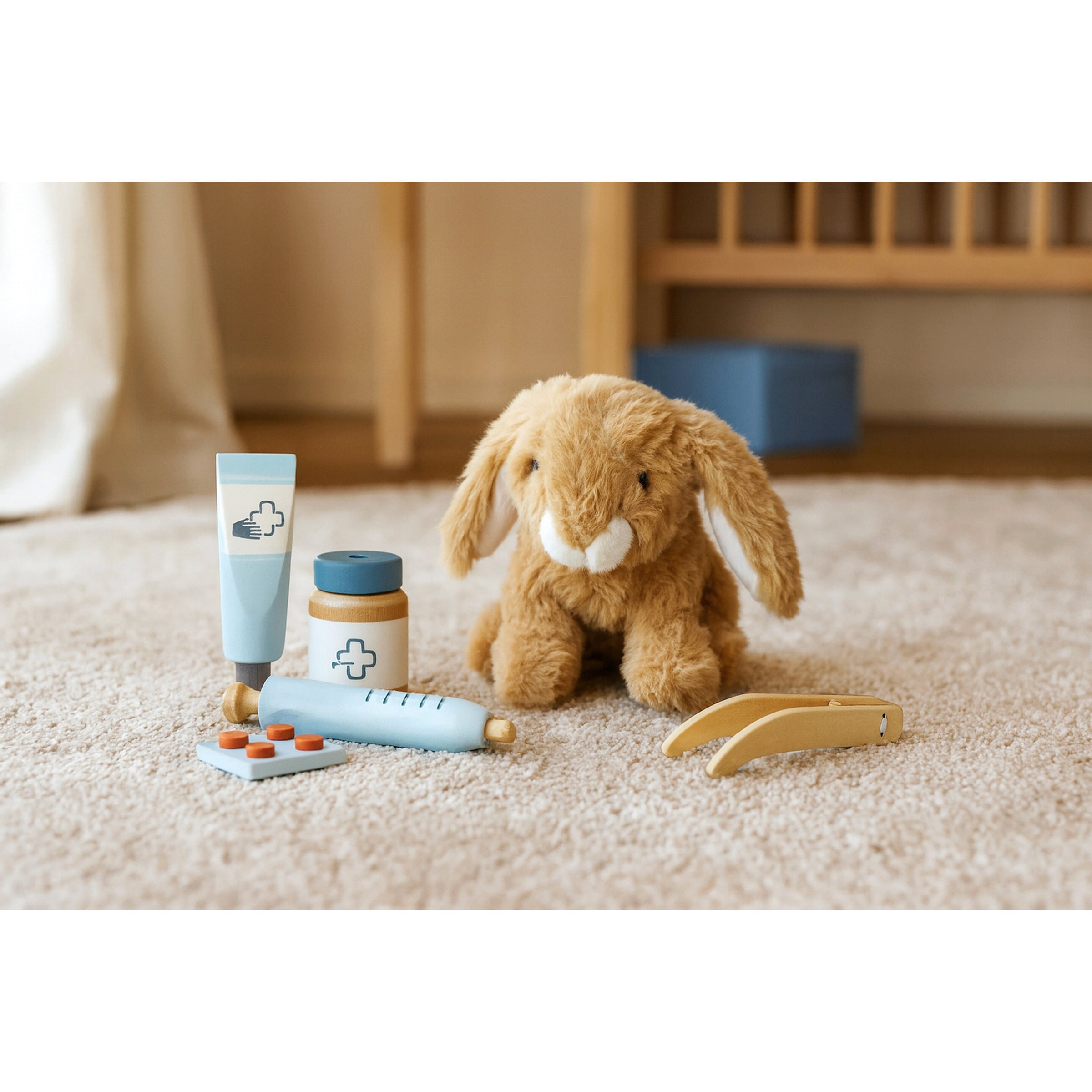 Tierarzt-Tasche mit Hase