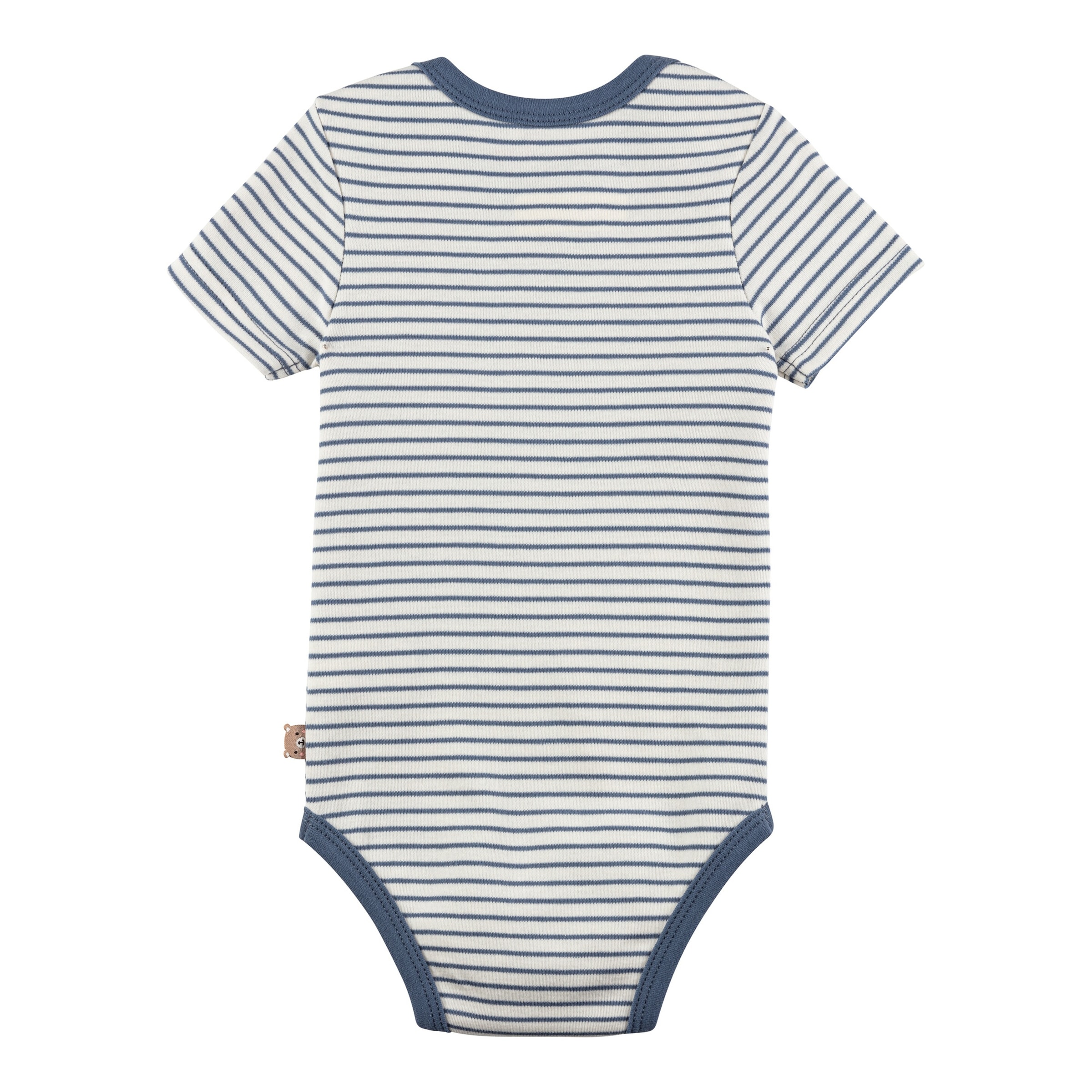 2er-Pack Bodys kurzarm Ringel Bär