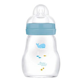 Babyflasche Feel Good matt, Glas, 170 ml, ab 0M