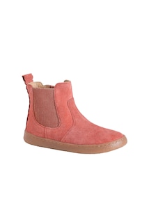 Mädchen Leder-Boots mit Reißverschluss