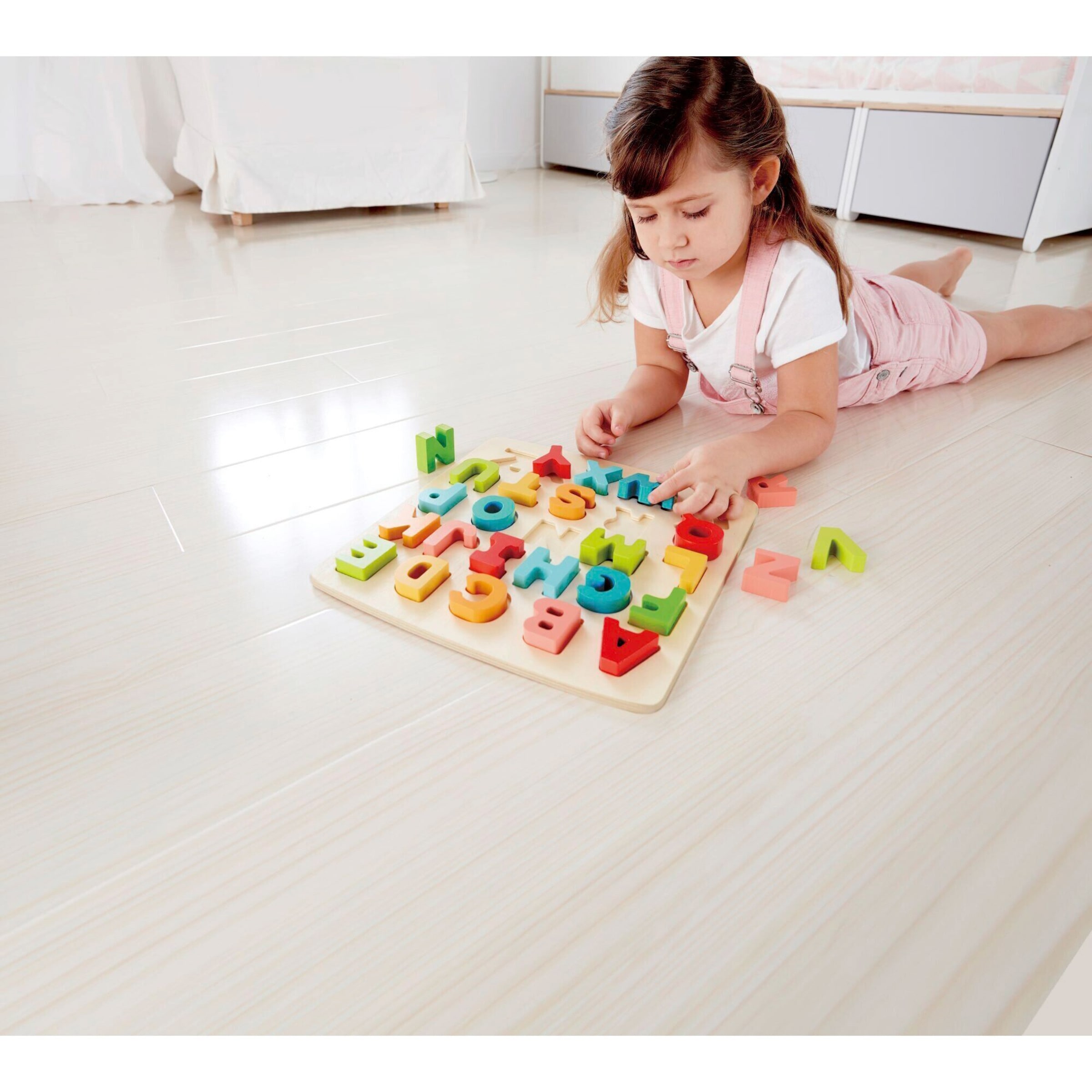 Puzzle mit Großbuchstaben