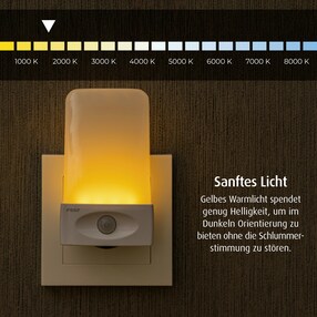 LED-Nachtlicht NightGuide mit Bewegungssensor 