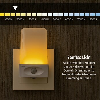 LED-Nachtlicht NightGuide mit Bewegungssensor 