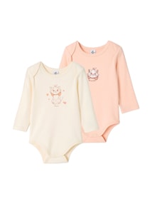 2er-Pack Baby Schlupfbodys Disney Animals MARIE Aristocats