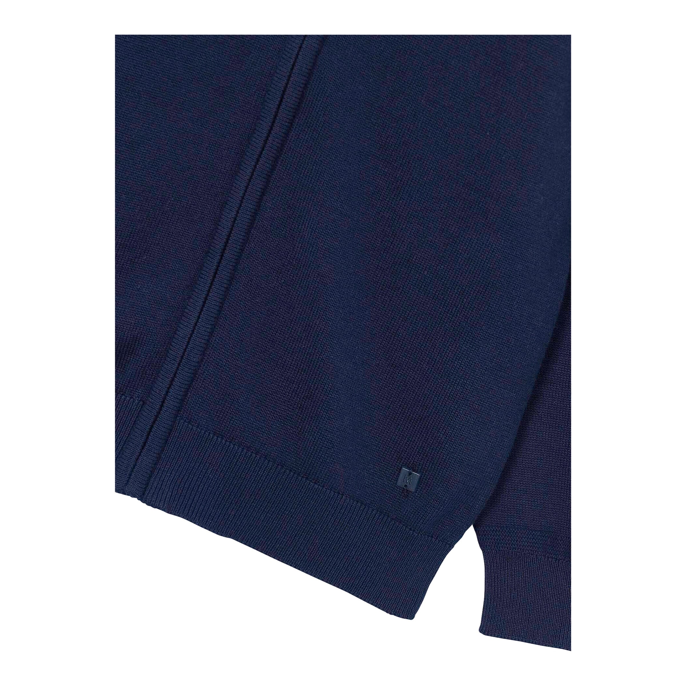 Strickjacke mit Reißverschluss