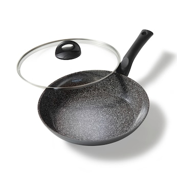 STONELINE CERAMIC Bratpfanne 24 cm | mit Deckel