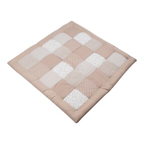 Krabbeldecke & Laufgittereinlage Waffelpiqué 120x120 cm