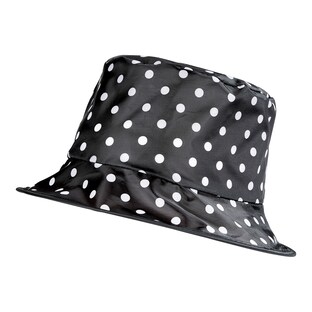 Chapeau de pluie compact « Pois »