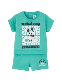 Baby-Set: T-Shirt & Shorts Disney MICKY MAUS