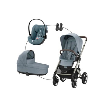 Kombikinderwagen Talos S Lux Trio-Set inkl. Babyschale Cloud G i-Size