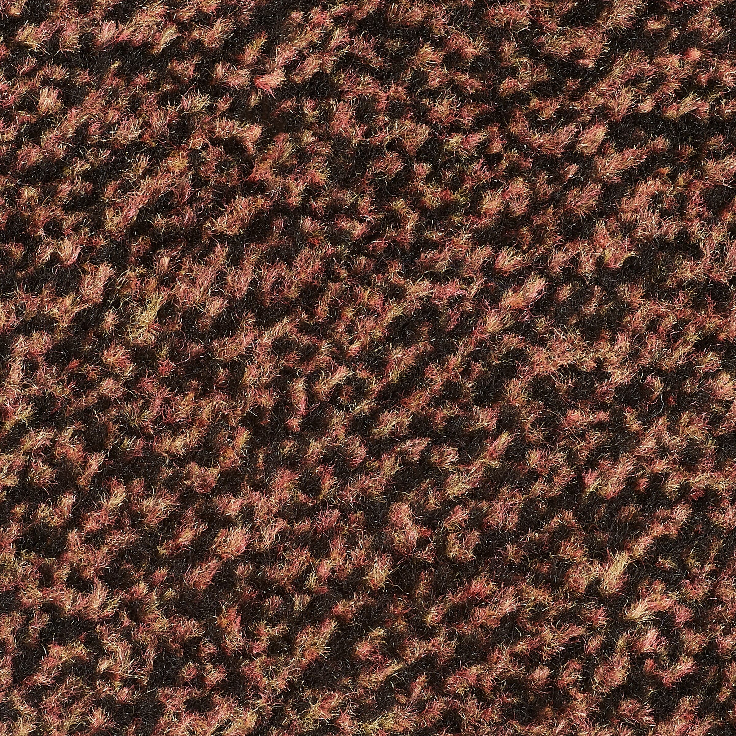Paillasson en microfibre cognac