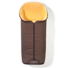 Kinderwagen Lammfell-Fußsack Iglu