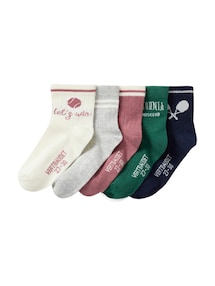 5er-Pack Sport-Socken Kinder