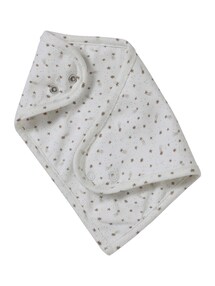 Mädchen Baby-Set: Mütze, Fäustlinge & Halstuch in Beutel