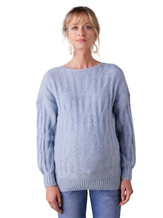 Wende-Pullover mit Alpaka für Schwangerschaft und Stillzeit ENVIE DE FRAISE