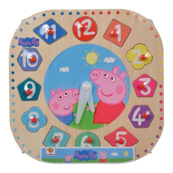 Lernuhr Peppa Pig