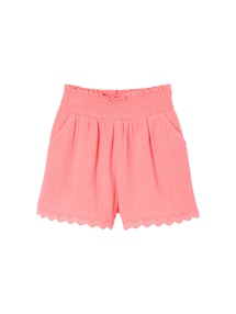 Shorts mit Waffelstruktur Mädchen