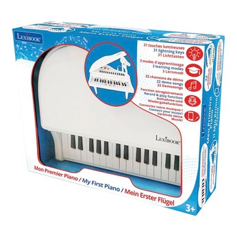 Elektronisches Mini-Klavier mit Mikrofon