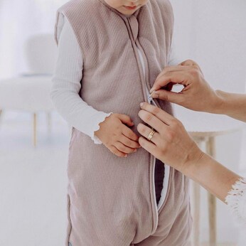 Winter-Sleepoverall Essential mit abnehmbaren Ärmeln und Umschlag-Füßchen 3.5 TOG