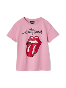 Kinder T-Shirt THE ROLLING STONES mit Logo-Print