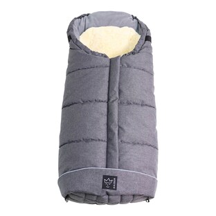 Thermo-Fußsack Sheepy II mit Lammfelleinlage für Kinderwagen, Buggy