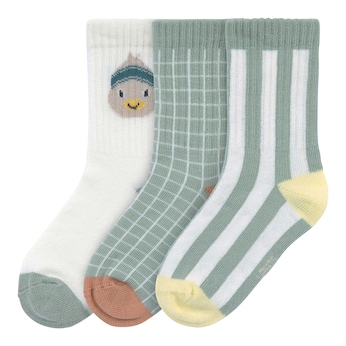 Lot de 3 paires de chaussettes canard rayures