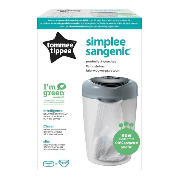 Poubelle à couches Sangenic Tommee Tippee - Sangenic | Beebs