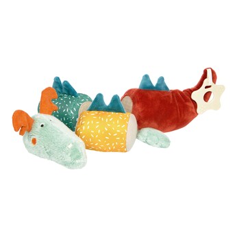 Kuscheltier Aktiv Klett-Drache Yellow